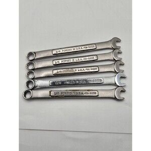 Craftsman USA 1/4" Combination Wrench 12 Point VV 44699 USA